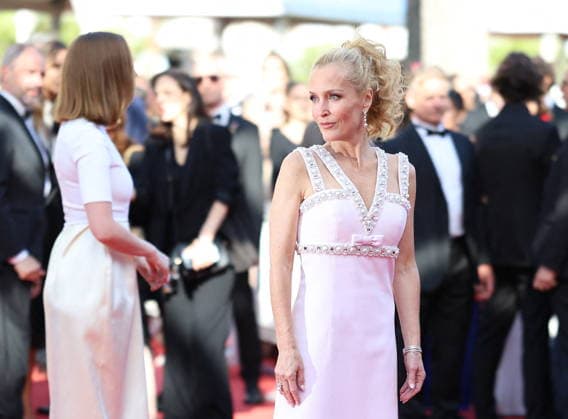 Cannes - La Vie D une Femme Red Carpet Gillian Anderson at the red carpet screening of La Vie d’une Femme during the 79th Cannes Film Festival in Cannes, France on May 13, 2026. Photo by Jerome Domine ABACAPRESS.COM Cannes France  Copyright: xDominexJerome ABACAx