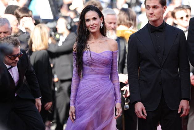 Cannes - La Vie D une Femme Red Carpet Jury Member Demi Moore at the red carpet screening of La Vie d’une Femme during the 79th Cannes Film Festival in Cannes, France on May 13, 2026. Photo by Jerome Domine ABACAPRESS.COM Cannes France  Copyright: xDominexJerome ABACAx