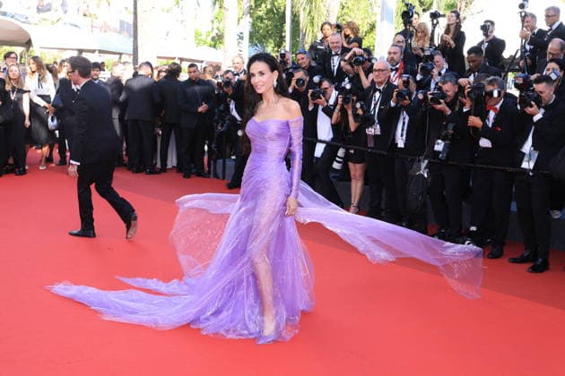 Cannes - La Vie D une Femme Red Carpet Jury Member Demi Moore at the red carpet screening of La Vie d’une Femme during the 79th Cannes Film Festival in Cannes, France on May 13, 2026. Photo by Jerome Domine ABACAPRESS.COM Cannes France  Copyright: xDominexJerome ABACAx