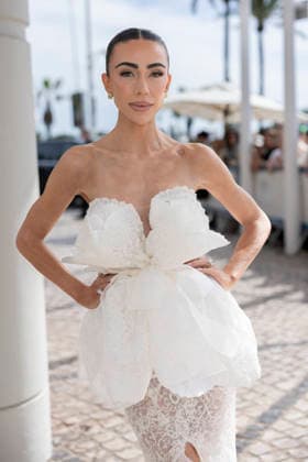 Cannes Skye Hankey Exits Martinez MP Cannes, France- May 13: Skye Hankey leaves Hotel Martinez during 79th Festival of Cannes, on May 13, 2026 in Cannes, France. Photo by Marco Piovanotto ABACAPRESS:COM Cannes France  Copyright: xPiovanottoxMarco ABACAx