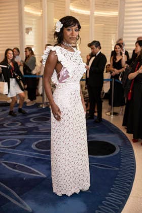 Cannes Aja Naomi King Exits Martinez MP Cannes, France- May 13: Aja Naomi King leaves Hotel Martinez during 79th Festival of Cannes, on May 13, 2026 in Cannes, France. Photo by Marco Piovanotto ABACAPRESS:COM Cannes France  Copyright: xPiovanottoxMarco ABACAx
