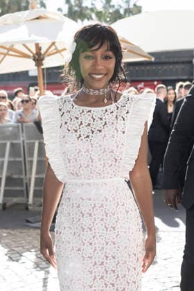 Cannes Aja Naomi King Exits Martinez MP Cannes, France- May 13: Aja Naomi King leaves Hotel Martinez during 79th Festival of Cannes, on May 13, 2026 in Cannes, France. Photo by Marco Piovanotto ABACAPRESS:COM Cannes France  Copyright: xPiovanottoxMarco ABACAx