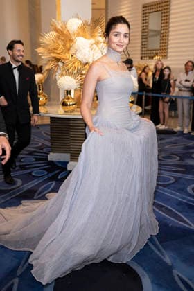 Cannes Alia Bhatt Exits Martinez MP Cannes, France- May 13: Alia Bhatt leaves Hotel Martinez during 79th Festival of Cannes, on May 13, 2026 in Cannes, France. Photo by Marco Piovanotto ABACAPRESS:COM Cannes France  Copyright: xPiovanottoxMarco ABACAx