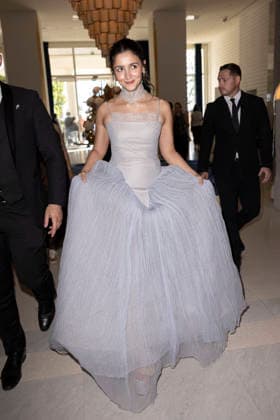 Cannes Alia Bhatt Exits Martinez MP Cannes, France- May 13: Alia Bhatt leaves Hotel Martinez during 79th Festival of Cannes, on May 13, 2026 in Cannes, France. Photo by Marco Piovanotto ABACAPRESS:COM Cannes France  Copyright: xPiovanottoxMarco ABACAx
