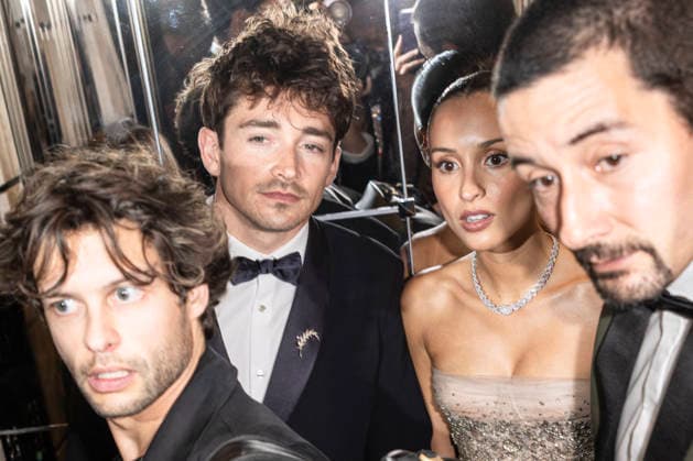 Cannes Charles Leclerc, Alexandra Saint Mleux Exits Martinez MP Cannes, France- May 13: Charles Leclerc, Alexandra Saint Mleux leave Hotel Martinez during 79th Festival of Cannes, on May 13, 2026 in Cannes, France. Photo by Marco Piovanotto ABACAPRESS:COM Cannes France  Copyright: xPiovanottoxMarco ABACAx