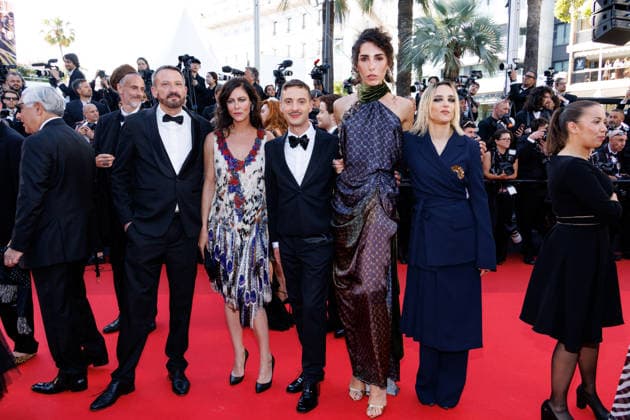 Guest, Anna Mouglalis, Thomas Jolly, guest, guest Montée des marches du film La vie dune femme lors du 79ème Festival International du Film de Cannes, le 13 mai 2026 Jacovides Moreau Bestimage Red carpet for A womans life at the 79th Cannes International Film Festival on May 13, 2026 Cannes France  Copyright: xJACOVIDES-MOREAUx xBESTIMAGExJACOVIDES-MOREAUx xBESTIMAGEx