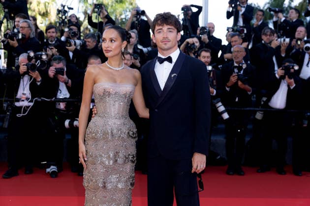 Charles Leclerc and his wife Alexandra Montée des marches du film La vie dune femme lors du 79ème Festival International du Film de Cannes, le 13 mai 2026 Olivier Borde Bestimage Red carpet for A womans life at the 79th Cannes International Film Festival on May 13, 2026 Cannes France  Copyright: xOLIVIERxBORDEx xBESTIMAGExOLIVIERxBORDEx xBESTIMAGEx