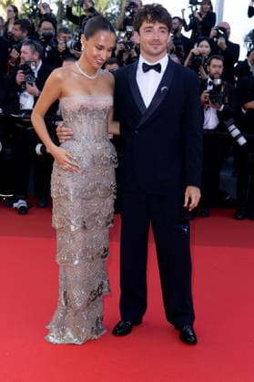 Charles Leclerc and his wife Alexandra Montée des marches du film La vie dune femme lors du 79ème Festival International du Film de Cannes, le 13 mai 2026 Olivier Borde Bestimage Red carpet for A womans life at the 79th Cannes International Film Festival on May 13, 2026 Cannes France  Copyright: xOLIVIERxBORDEx xBESTIMAGExOLIVIERxBORDEx xBESTIMAGEx