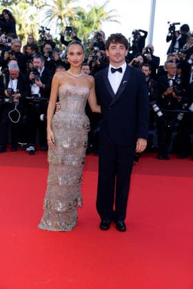 Charles Leclerc and his wife Alexandra Montée des marches du film La vie dune femme lors du 79ème Festival International du Film de Cannes, le 13 mai 2026 Olivier Borde Bestimage Red carpet for A womans life at the 79th Cannes International Film Festival on May 13, 2026 Cannes France  Copyright: xOLIVIERxBORDEx xBESTIMAGExOLIVIERxBORDEx xBESTIMAGEx