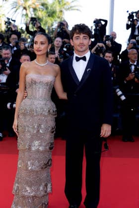 Charles Leclerc and his wife Alexandra Montée des marches du film La vie dune femme lors du 79ème Festival International du Film de Cannes, le 13 mai 2026 Olivier Borde Bestimage Red carpet for A womans life at the 79th Cannes International Film Festival on May 13, 2026 Cannes France  Copyright: xOLIVIERxBORDEx xBESTIMAGExOLIVIERxBORDEx xBESTIMAGEx