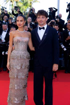 Charles Leclerc and his wife Alexandra Montée des marches du film La vie dune femme lors du 79ème Festival International du Film de Cannes, le 13 mai 2026 Olivier Borde Bestimage Red carpet for A womans life at the 79th Cannes International Film Festival on May 13, 2026 Cannes France  Copyright: xOLIVIERxBORDEx xBESTIMAGExOLIVIERxBORDEx xBESTIMAGEx