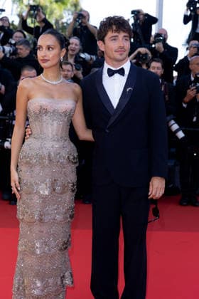 Charles Leclerc and his wife Alexandra Montée des marches du film La vie dune femme lors du 79ème Festival International du Film de Cannes, le 13 mai 2026 Olivier Borde Bestimage Red carpet for A womans life at the 79th Cannes International Film Festival on May 13, 2026 Cannes France  Copyright: xOLIVIERxBORDEx xBESTIMAGExOLIVIERxBORDEx xBESTIMAGEx