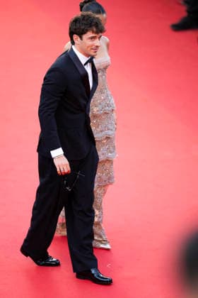 Cannes La Vie Dune Femme Red Carpet EB Charles Leclerc and his wife Alexandra Leclerc during the red carpet screening of La Vie d’une Femme directed by Charline Bourgeois-Tacquet during the 79th Cannes Film Festival in Cannes, France on May 13, 2026. Photo by Eliot Blondet ABACAPRESS.COM Cannes France France  Copyright: xBlondetxEliot ABACAx
