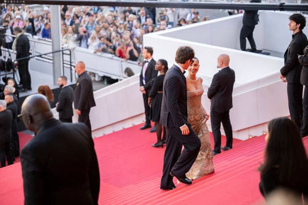 Cannes La Vie Dune Femme Red Carpet EB Charles Leclerc and his wife Alexandra Leclerc during the red carpet screening of La Vie d’une Femme directed by Charline Bourgeois-Tacquet during the 79th Cannes Film Festival in Cannes, France on May 13, 2026. Photo by Eliot Blondet ABACAPRESS.COM Cannes France France  Copyright: xBlondetxEliot ABACAx