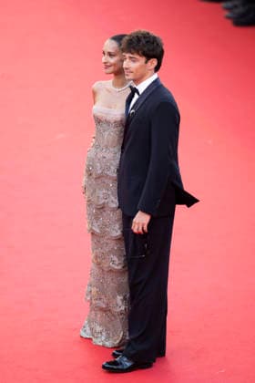 Cannes La Vie Dune Femme Red Carpet EB Charles Leclerc and his wife Alexandra Leclerc during the red carpet screening of La Vie d’une Femme directed by Charline Bourgeois-Tacquet during the 79th Cannes Film Festival in Cannes, France on May 13, 2026. Photo by Eliot Blondet ABACAPRESS.COM Cannes France France  Copyright: xBlondetxEliot ABACAx