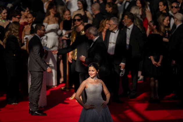 Cannes La Vie Dune Femme Red Carpet EB British actress Alia Bhatt during the red carpet screening of La Vie d’une Femme directed by Charline Bourgeois-Tacquet during the 79th Cannes Film Festival in Cannes, France on May 13, 2026. Photo by Eliot Blondet ABACAPRESS.COM Cannes France France  Copyright: xBlondetxEliot ABACAx