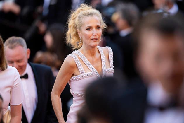 Cannes La Vie Dune Femme Red Carpet EB US actress Gillian Anderson during the red carpet screening of La Vie d’une Femme directed by Charline Bourgeois-Tacquet during the 79th Cannes Film Festival in Cannes, France on May 13, 2026. Photo by Eliot Blondet ABACAPRESS.COM Cannes France France  Copyright: xBlondetxEliot ABACAx