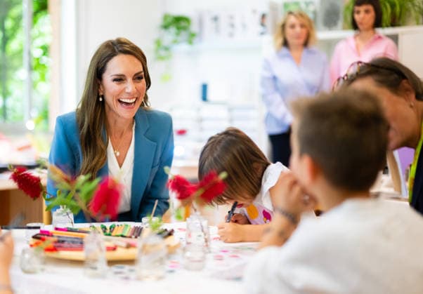 . 13 05 2026. Reggio Emilia, Italy. Kate Middleton. the Princess of Wales, during a visit the Scuola Comunale d infanzia Anna Frank pre school in Reggio Emilia on day one of her visit to Italy.  xi-Imagesx xPoolx IIM-26766-0278