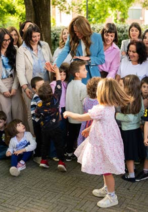 . 13 05 2026. Reggio Emilia, Italy. Kate Middleton. the Princess of Wales, during a visit the Scuola Comunale d infanzia Anna Frank pre school in Reggio Emilia on day one of her visit to Italy.  xi-Imagesx xPoolx IIM-26766-0283