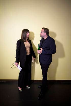 Presentation of the German Podcast Award 2026 Ilka Lorenzen, editor and producer of podcasts, and Paul Ronzheimer Berlin, 13 05 2026 Berlin Germany Copyright: xDominikxButzmannx