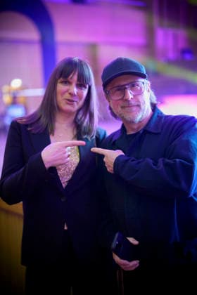 Presentation of the German Podcast Award 2026 Ilka Lorenzen, editor and producer of podcasts and Bjarne Maedel Berlin, 13 05 2026 Berlin Germany Copyright: xDominikxButzmannx