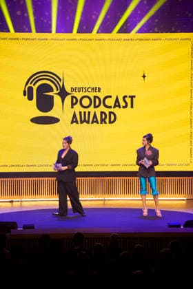 Presentation of the German Podcast Award 2026 Salva Houmsi and Gretel Berlin, 13 05 2026 Berlin Germany Copyright: xDominikxButzmannx