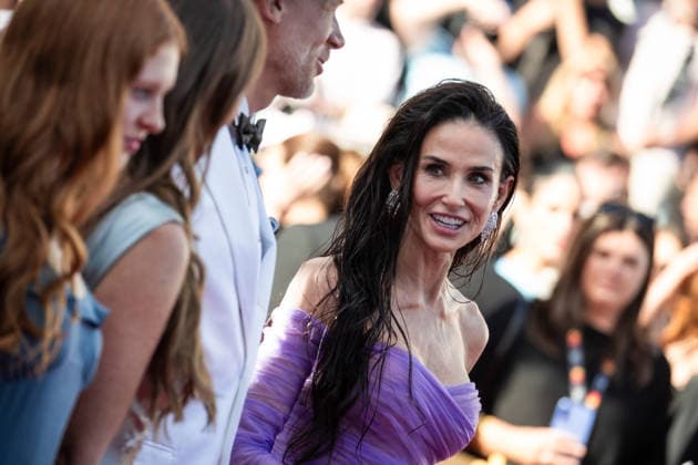 Demi Moore Montée des marches for A womans life at the 79th Cannes International Film Festival on May 13, 2026 Jacovides Moreau Bestimage Red carpet for A womans life at the 79th Cannes International Film Festival on May 13, 2026 Cannes France  Copyright: xJACOVIDES-MOREAUx xBESTIMAGExJACOVIDES-MOREAUx xBESTIMAGEx