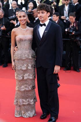 Cannes - La Vie D Une Femme A Women s Life Red Carpet Charles Leclerc and Alexandra Leclerc attends the La Vie D Une Femme screening during the 79th annual Cannes Film Festival at Palais des Festivals on May 13, 2026 in Cannes, France on May 13, 2026. Photo by LounisPhotography ABACAPRESS.COM Cannes France  Copyright: xLounisPhotography ABACAx