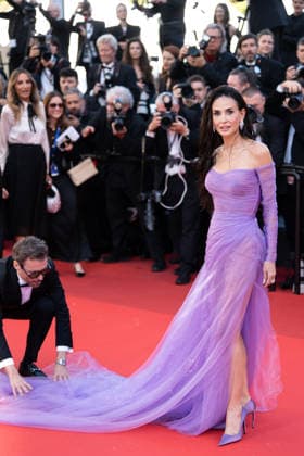 Cannes - La Vie D Une Femme A Women s Life Red Carpet Demi Moore attends the La Vie D Une Femme screening during the 79th annual Cannes Film Festival at Palais des Festivals on May 13, 2026 in Cannes, France on May 13, 2026. Photo by LounisPhotography ABACAPRESS.COM Cannes France  Copyright: xLounisPhotography ABACAx