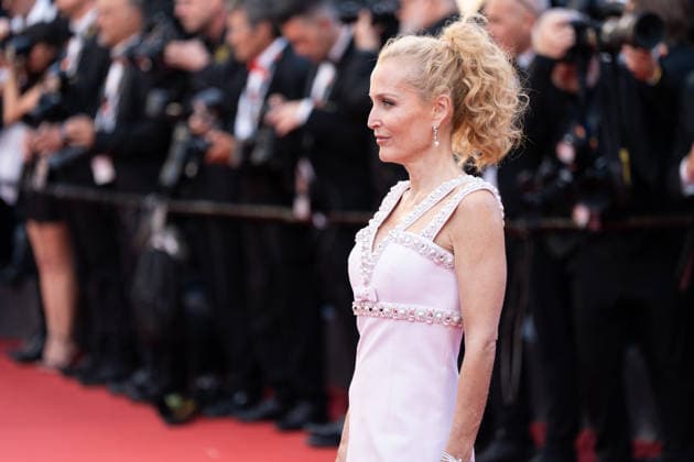 Cannes - La Vie D Une Femme A Women s Life Red Carpet Gillian Anderson attends the La Vie D Une Femme screening during the 79th annual Cannes Film Festival at Palais des Festivals on May 13, 2026 in Cannes, France on May 13, 2026. Photo by LounisPhotography ABACAPRESS.COM Cannes France  Copyright: xLounisPhotography ABACAx