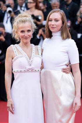 Cannes - La Vie D Une Femme A Women s Life Red Carpet Gillian Anderson and Hannah Einbinder attend the La Vie D Une Femme screening during the 79th annual Cannes Film Festival at Palais des Festivals on May 13, 2026 in Cannes, France on May 13, 2026. Photo by LounisPhotography ABACAPRESS.COM Cannes France  Copyright: xLounisPhotography ABACAx