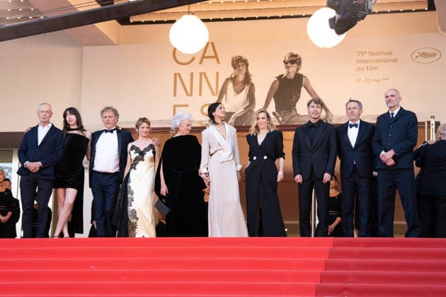 Cannes - La Vie D Une Femme A Women s Life Red Carpet Erri de Luca, Mélanie Thierry, Suzanne De Baecque, Charline Bourgeois-Tacquet, Léa Drucker, Marie-Christine Barrault and Charles Berling attend the La Vie D Une Femme screening during the 79th annual Cannes Film Festival at Palais des Festivals on May 13, 2026 in Cannes, France on May 13, 2026. Photo by LounisPhotography ABACAPRESS.COM Cannes France  Copyright: xLounisPhotography ABACAx
