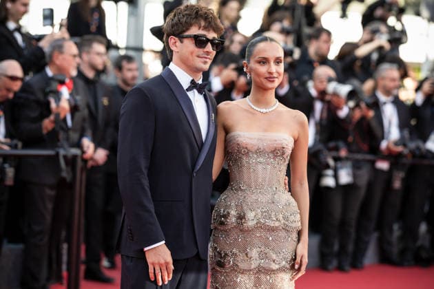 Charles Leclerc and his wife Alexandra Montée des marches for the film La vie dune femme at the 79th Cannes International Film Festival on May 13, 2026 Jacovides Moreau Bestimage Red carpet for A womans life at the 79th Cannes International Film Festival on May 13, 2026 Cannes France  Copyright: xJACOVIDES-MOREAUx xBESTIMAGExJACOVIDES-MOREAUx xBESTIMAGEx