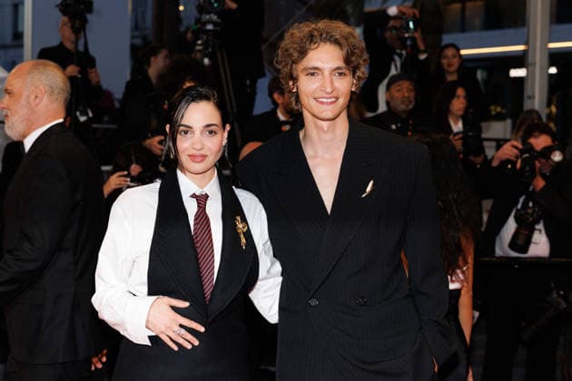 Souheila Yacoub et Vassili Schneider Montée des marches du film Labandon lors du 79ème Festival International du Film de Cannes, le 13 mai 2026 Jacovides Moreau Bestimage Red carpet for Forsaken at the 79th Cannes International Film Festival on May 13, 2026 Cannes France  Copyright: xJACOVIDES-MOREAUx xBESTIMAGExJACOVIDES-MOREAUx xBESTIMAGEx