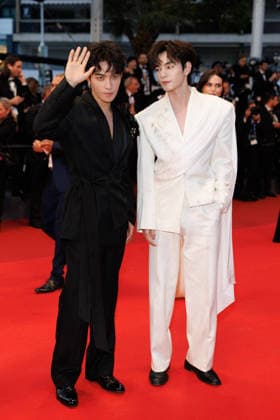 He Yan Chao et He Chang Xi Montée des marches du film Labandon lors du 79ème Festival International du Film de Cannes, le 13 mai 2026 Jacovides Moreau Bestimage Red carpet for Forsaken at the 79th Cannes International Film Festival on May 13, 2026 Cannes France  Copyright: xJACOVIDES-MOREAUx xBESTIMAGExJACOVIDES-MOREAUx xBESTIMAGEx
