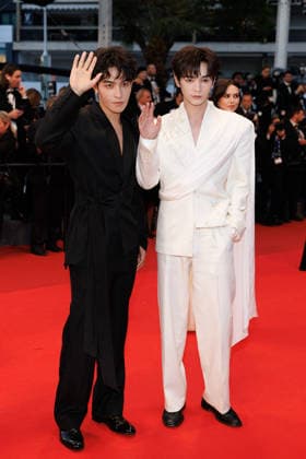 He Yan Chao et He Chang Xi Montée des marches du film Labandon lors du 79ème Festival International du Film de Cannes, le 13 mai 2026 Jacovides Moreau Bestimage Red carpet for Forsaken at the 79th Cannes International Film Festival on May 13, 2026 Cannes France  Copyright: xJACOVIDES-MOREAUx xBESTIMAGExJACOVIDES-MOREAUx xBESTIMAGEx