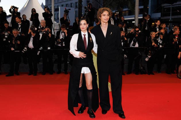 Souheila Yacoub et Vassili Schneider Montée des marches du film Labandon lors du 79ème Festival International du Film de Cannes, le 13 mai 2026 Jacovides Moreau Bestimage Red carpet for Forsaken at the 79th Cannes International Film Festival on May 13, 2026 Cannes France  Copyright: xJACOVIDES-MOREAUx xBESTIMAGExJACOVIDES-MOREAUx xBESTIMAGEx