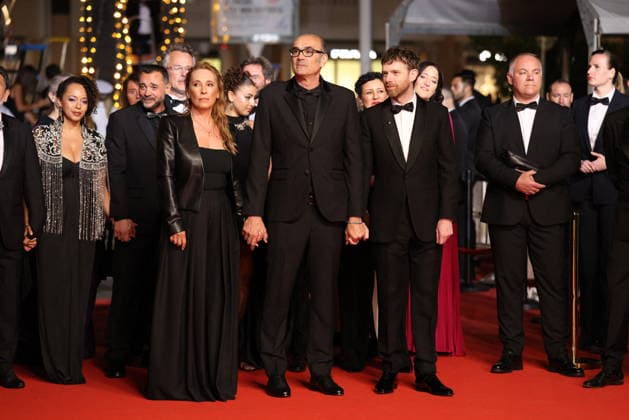Cannes - L Abandon (Forsaken) Red Carpet Emmanuelle Bercot, Vincent Garenq and Antoine Reinartz attend the La Vie D Une Femme screening during the 79th annual Cannes Film Festival at Palais des Festivals on May 13, 2026 in Cannes, France. Photo by Jerome Domine ABACAPRESS.COM Cannes France  Copyright: xDominexJerome ABACAx