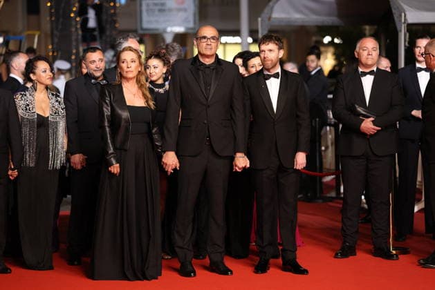 Cannes - L Abandon (Forsaken) Red Carpet Emmanuelle Bercot, Vincent Garenq and Antoine Reinartz attend the La Vie D Une Femme screening during the 79th annual Cannes Film Festival at Palais des Festivals on May 13, 2026 in Cannes, France. Photo by Jerome Domine ABACAPRESS.COM Cannes France  Copyright: xDominexJerome ABACAx