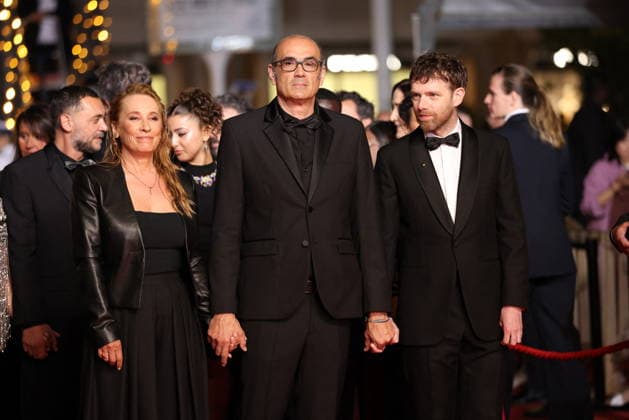 Cannes - L Abandon (Forsaken) Red Carpet Emmanuelle Bercot, Vincent Garenq and Antoine Reinartz attend the La Vie D Une Femme screening during the 79th annual Cannes Film Festival at Palais des Festivals on May 13, 2026 in Cannes, France. Photo by Jerome Domine ABACAPRESS.COM Cannes France  Copyright: xDominexJerome ABACAx