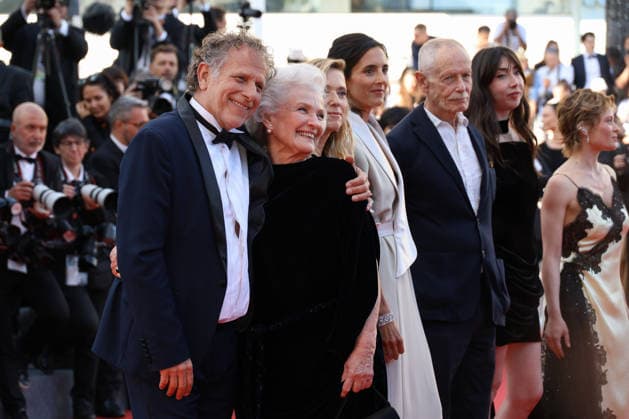 79ème Festival International du Film de Cannes Montée des marches du film La Vie dune Femme 79th Cannes Film Festival Red carpet of the film La vie dune femme Charles Berling and Marie Christine Barrault 455930 2026 05 13 Cannes France  Copyright: xIsabellexVautierx xStarfacex STAR_455930_052