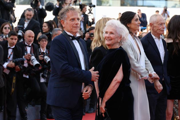 79ème Festival International du Film de Cannes Montée des marches du film La Vie dune Femme 79th Cannes Film Festival Red carpet of the film La vie dune femme Charles Berling and Marie Christine Barrault 455930 2026 05 13 Cannes France  Copyright: xIsabellexVautierx xStarfacex STAR_455930_051
