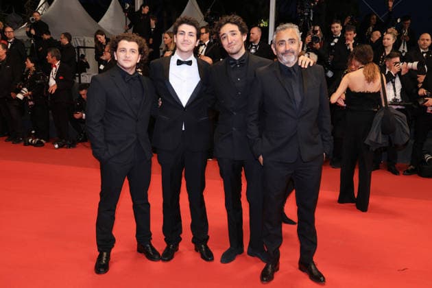 Cannes - L Abandon (Forsaken) Red Carpet JD Eric Toledano and his sons attends the L Abandon (Forsaken) screening during the 79th annual Cannes Film Festival at Palais des Festivals on May 13, 2026 in Cannes, France. Photo by Jerome Domine ABACAPRESS.COM Cannes France  Copyright: xDominexJerome ABACAx