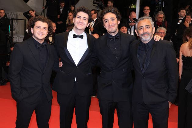 Cannes - L Abandon (Forsaken) Red Carpet JD Eric Toledano and his sons attends the L Abandon (Forsaken) screening during the 79th annual Cannes Film Festival at Palais des Festivals on May 13, 2026 in Cannes, France. Photo by Jerome Domine ABACAPRESS.COM Cannes France  Copyright: xDominexJerome ABACAx