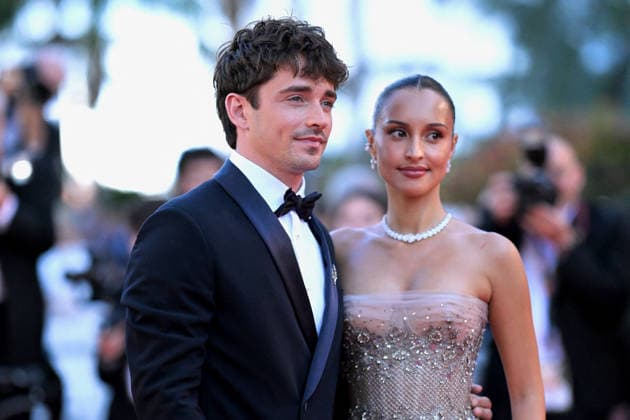 Cannes La Vie Dune Femme Red Carpet; FC Charles Leclerc and Alexandra Leclerc Cast and crew of La Vie d’une Femme attending the red carpet screening of La Vie d’une Femme directed by Charline Bourgeois-Tacquet during the 79th Cannes Film Festival in Cannes, France on May 13, 2026. Photo by Franck Castel ABACAPRESS.COM Cannes  Copyright: xCastelxFranck ABACAx