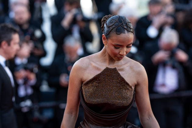 Cannes - ?La Vie d?Une Femme? Red Carpet AAR Flora Coquerel walks the red carpet for the screening of ‘La Vie d’Une Femme’ as part of the 79th Cannes Film Festival in Cannes, France, on May 13, 2026. Photo by Ammar Abd Rabbo ABACAPRESS.COM Cannes France  Copyright: xAbdxRabboxAmmar ABACAx