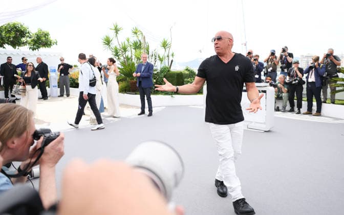 (260513) -- CANNES, May 13, 2026 -- Actor Vin Diesel poses for a photocall for the film Fast and Furious at the 79th edition of the Cannes Film Festival in Cannes, southern France, on May 13, 2026. ) FRANCE-CANNES-FILM FESTIVAL-FAST AND FURIOUS WuxHuiwo 