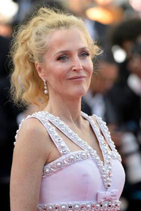 Gillian Anderson attends the opening ceremony and La VÃ nus Electrique (The Electric Venus) screening during the 79th annual Cannes Film Festival at Palais des Festivals in Cannes, France on Wednesday, May 13, 2026.  CAN20260513221 RoccoxSpaziani