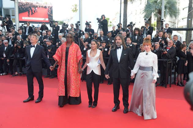 Thomas Cailley, Angele Diabang, Leila Bekhti, Khaled Mouzanar and Laura Samani attend the opening ceremony and La VÃ nus Electrique (The Electric Venus) screening during the 79th annual Cannes Film Festival at Palais des Festivals on May 12, 2026 in Cannes, France.  CAN20260513239 RoccoxSpaziani