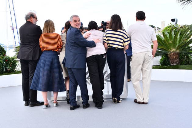 79th Cannes International Film Festival Photocall du film La Vénus Electrique 79th Cannes International Film Festival LA VENUS ELECTRIQUE photocall Gustave de Kervern, Madeleine Baudot, Vimala Pons, Pierre Salvadori, Pio Marmaï, Anaïs Demoustier and Gilles Lellouche pose during La Vénus Electrique The Electric Kiss photocall at the 79th annual Cannes Film Festival at Palais des Festivals Thomas Bohlen Starface 2026 05 12 455951 2026 05 13 Cannes France  Copyright: xThomasxBohlenx STAR_455951_032